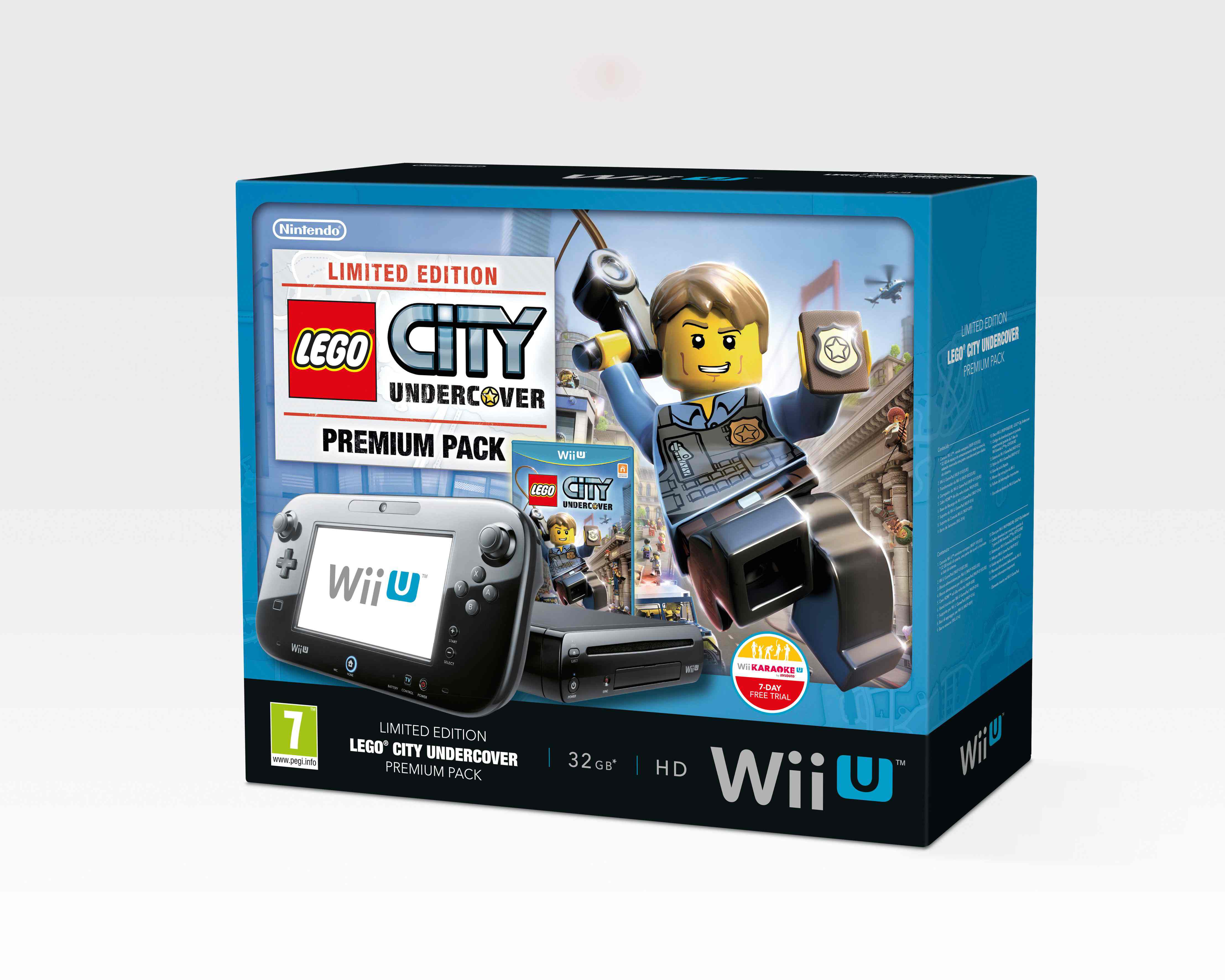 Consola Wii U Negra 32 Gb Lego City Undercover Ed Limitada